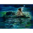 thumbnail image 3 of Wiley, Marta 24x19 Black Modern Framed Museum Art Print Titled - Mermaid, 3 of 5
