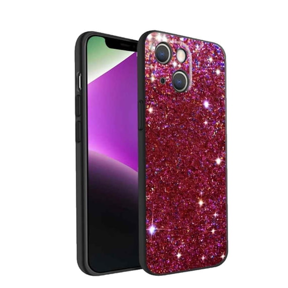 Compatible with iPhone 14 Plus Phone Case, Glitter-5 Case Men Women, Flexible Silicone Shockproof Case for iPhone 14 Plus