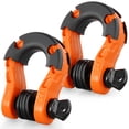 thumbnail image 1 of VEVOR 2 Pack 3/4" D Ring Shackle with 7/8" Screw Pin 66139 lbs Break Strength, 1 of 9