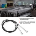 thumbnail image 3 of Limb Riser, Iron Stainless Steel Branches Bracket Adjustable Limb Risers Kit Durable  for  Wrangler TJ 07-18, 3 of 7