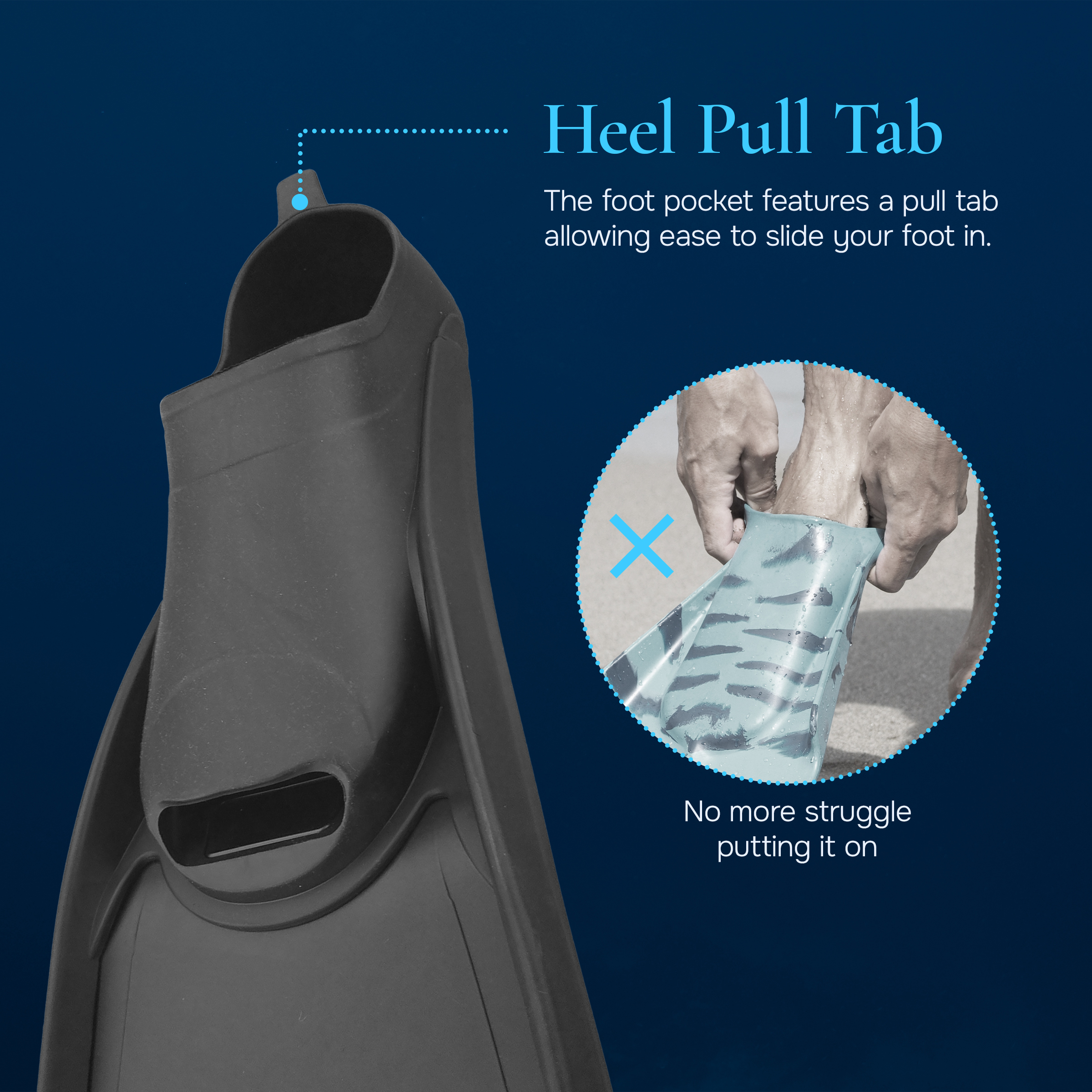 Blue Reef Freediving Fins