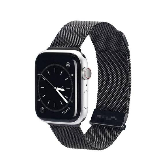 XIHAMA Stainless Steel Milanese Watch Band for Apple Watch Band 46mm 42mm 44mm 45mm 49mm 38mm 40mm 41mm, Unisex, Mesh Ring Magnetic Buckle for iWatch Band Ultra Series 1 to 10 Series