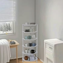 XGFHYJEH Storage Shelves for Kitchen, Bedroom, Bathroom, 6 Tire Plastic Shelves, Storage Shelf Rack, Storage Shelf Unit, Storage Rack, Storage Racks and Shelving for Small Spaces