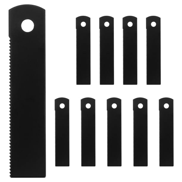 10 raspadores de pedernal dentados para supervivencia, herramientas para iniciar fuego al aire libre, para acampar, senderismo, caza y emergencias