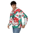 thumbnail image 4 of Lsque Sanrio for Mens Full-zip Hoodie, Zip-up Pullover Hooded Sweatshirt, Kangaroo Pocket Hoodie Ideal for Daily Wear, Travel, and Home-Large, 4 of 8