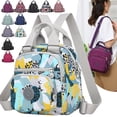thumbnail image 1 of Mochila sencilla y moderna repelente al agua, de gran capacidad, informal, de tela Oxford, bolso cruzado, bolso de moda para madres, 1 of 4