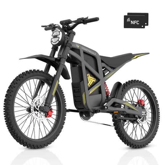 Bicicleta Eléctrica Honey Whale BK09 Negro