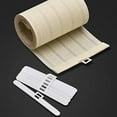 thumbnail image 4 of LEEYNEER White Plastic Vertical Blind Slats with Double Hole Design for Easy Installation and Curtain Repair Compatibility, 4 of 8