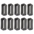 thumbnail image 1 of 10pcs Correa de reloj Retención de aro Retenedor de bucle Soporte de Gris Sunnimix Correa de reloj de goma, 1 of 8