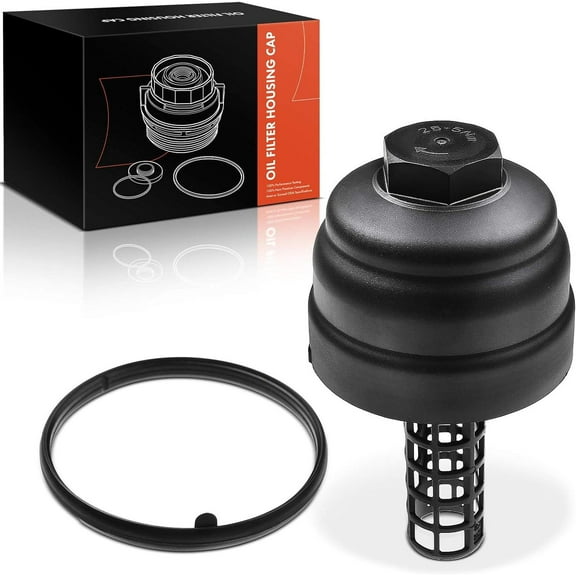 A-Premium Oil Filter Housing Cover Cap Compatible with Audi A4 A6 A4/A5/A6/A7/A8 Quattro Q5 Q7 S4 S5 SQ5 Volkswagen Touareg V6 3.0L 3.2L Fits select: 2011-2015 AUDI Q7 PREMIUM PLUS