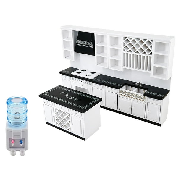 1:12 Casa de pequeña sala de Cocina Muebles Dispensador de Agua Juguete de Cocina