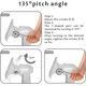 thumbnail image 4 of Soporte de pared para Mini proyector MACHAO 3 kg 16-20 cm Aluminio Giratorio 360 blanco, 4 of 5