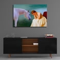 thumbnail image 4 of Epic Art 'Sad Girl And Horse' by Ata Alishahi, Acrylic Glass Wall Art, 36"x24", 4 of 8
