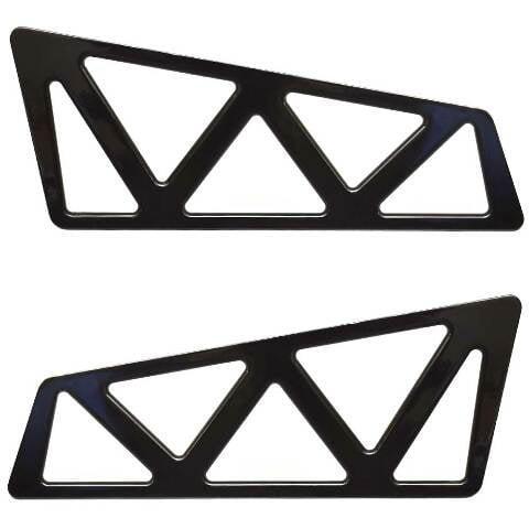 Ranger Boat Side Accent Panels 312314 | 312315 Black Vents (Set of 2)
