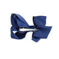thumbnail image 2 of 4 Inch Grosgrain Hair Bow for Girls (Set of 4) (Navy), 2 of 5