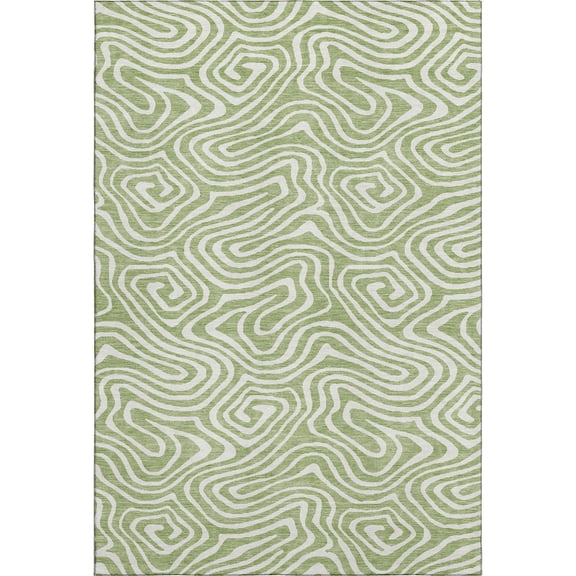 Dalyn Rugs Premium Machine Washable Mayfield AMF1020 Aloe 2'6" x 3'10" Rug