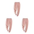 thumbnail image 2 of maskred Rester Confortable et à la Mode Pantalon Décontracté Chaud Combinaison de Confort Rose M 3Set, 2 of 6