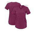 thumbnail image 5 of Adar Pro Scrubs For Women - Modern V-Neck Scrub Top, 5 of 7