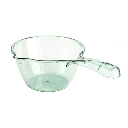 

Water Ladle with Spout Plastic Dripper Bath Ladle Kitchen Ladle with Long Handle Water Scoop Cup Shampoo Bath Spoon Deep Ladle for Watering Plants Washing Fruits