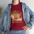 thumbnail image 2 of Best Frenchie Dad Ever Retro Vintage Sunset T-Shirt, 2 of 2