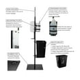 thumbnail image 3 of Sanitation Station - Hygiene Station - Hand Sanitizer Stand W/ Sign Holder & Dispenser Mounting Plate, 3 of 4