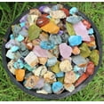 Unbranded Bulk Africa Mix Natural Rough Tumbler Rocks 8 oz 1/2 lb ...