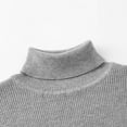 thumbnail image 6 of Kogui Kids Sweater Boys Boys Long Sleeve Crew Neck Sweaters Unisex Kids School Lightweight Cable Knit Pullover Sweater Tops Size 5T 6T (Grey,5-6 Years), 6 of 7
