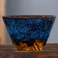 thumbnail image 3 of Taza de té de cerámica japonesa Taza hecha Taza de atractiva Vaso individual Taza de té de gres personal de 5 onzas para BLESIY  Copas de Kung Fu, 3 of 8