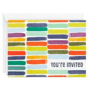 Hallmark Party Invitations, Modern Stripes, 10 ct.