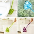 thumbnail image 2 of Triangular Cleaning Mop Shower Scrubber with Long Handle Adjustable Spin Scrubber Tool Handheld Bathroom Scrubber For Tub Tile Floor Wall And Kitchen, 2 of 7