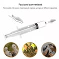 thumbnail image 4 of Opvise Bird Baby Feeder Clear Scale Parrot with Smooth Edge 20ml Capacity, White, 4 of 7