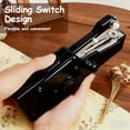 thumbnail image 3 of Mini Handheld Sewing Machine Portable Fast Stitching Tool for Clothes Curtain DIY Craft Home Travel Use, 3 of 6
