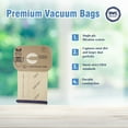 thumbnail image 3 of Dvc Paper Replacement Bags Style C Fit Electrolux Canister Models - 4 Bags, 3 of 4