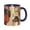 NavyBlue, variant on Lantern Retro Coffee Mug Fun Custom Ceramic Mugs 11oz Sky Blue