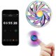 thumbnail image 5 of Fidget Spinner de metal ligero, Spinner de mano de acero inoxidable, juguetes para liberar el estrés, giros de alta velocidad, precisión, metal EDC, TDAH, concentración, ansiedad., 5 of 5