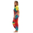 thumbnail image 2 of Just Love Womens 100% Cotton Tie Dye Short Sleeve Pajama Set  Vibrant, Breathable Sleepwear (Tie Dye Bright Swirl, Small), 2 of 3