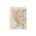 thumbnail image 4 of Historic Map - Farther India - Bartholomew 1892 - Vintage Wall Art, 4 of 4