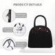 thumbnail image 4 of Disketp Sparkling Pink Night Sky Bolsa Térmica para Almuerzo, Lonchera con Abertura Amplia y Gran Capacidad, Organizador Reutilizable para Mujeres, Hombres y Adultos, 4 of 6