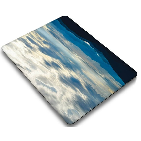 KSK KAISHEK Hard Case Only Compatible 2022/2021/2020/2019/2018 Released MacBook Air 13 inchs with Retina Display and Touch ID USB Type-C Model: A2337 m1&A2179&A1932 Sky Series 1285