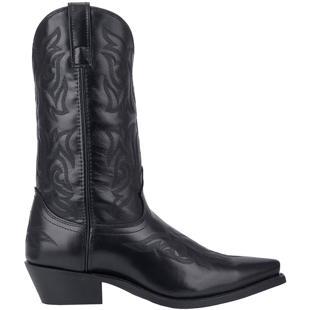 Dan Post Laredo Men\'s‎ Black Laramie Stitched Leather Cowboy Boots 8 D s-l400.jpg main image 2