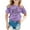 Purple, variant on Gelikeya Tween Shirts for Girls Size 10-11 100 Days of School Shirt Short Sleeve Graphic Tee Soft Comfortable Valentines Shirt Summer Clothing Purple 10-11 Years