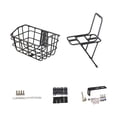 thumbnail image 2 of Almencla Storage Basket Front Easily Install Black for Riding Luggage Outdoor with Cargo Rack, 2 of 8