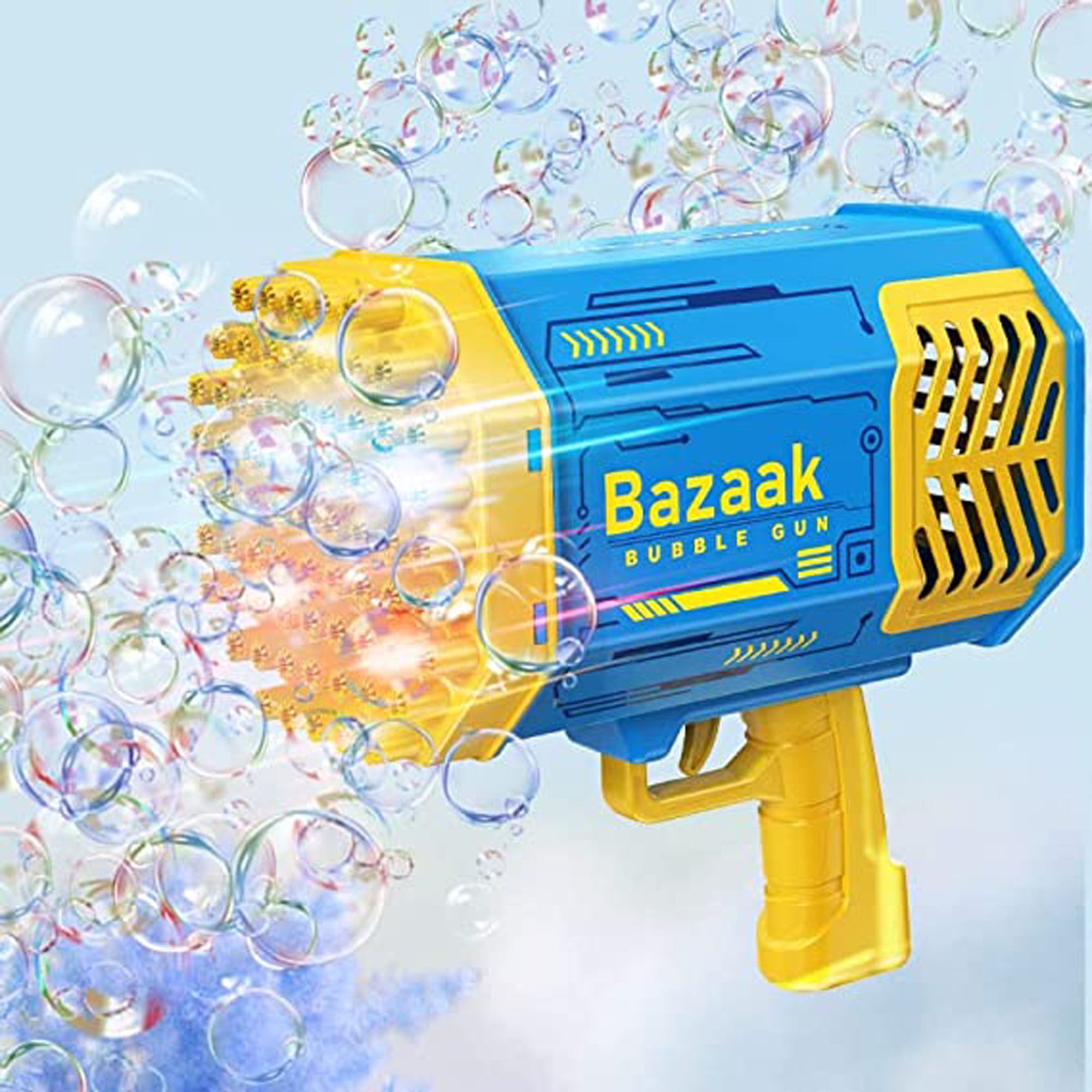  Doohickey Bubble Blaster Bubble Making Gun, 1000 Bubbles per  Minute, 2 Bubble Solution, 20-30 Minutes Working Time, Perfect for Birthday  Parties, Pools, Photos, and Videos : Toys & Games