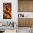 thumbnail image 2 of Violon Alto - 24"x48 Pouces Toile - Impression à la Demande, 2 of 5