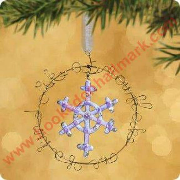 Hallmark Ornament 2002 Between Us - Like a Snowflake
