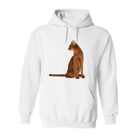 Beautiful Ruddy Abyssinian Hoodie Women -Image by Shutterstock, Female Large