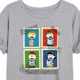 thumbnail image 3 of Peanuts - Christmas - Season's Greetings - Juniors Ideal Flowy Muscle T-Shirt, 3 of 6