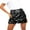 Black, variant on Michellecmm  Women's Sequin Mini Skirt Glitter Skirt Belly Dance Skirt Clubwear