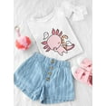 thumbnail image 3 of Halloween Axolotl And Candy T-Shirt Toddler -Image by Shutterstock,  3 Toddler, 3 of 4