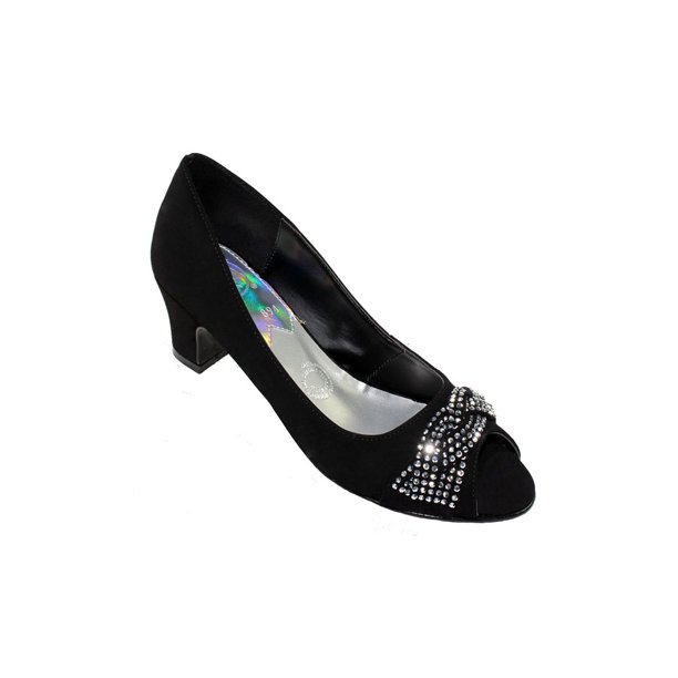 ZAPATILLAS LEON VESTIR DAMA MUJER NEGRO GAMUZA 894 LEON 894